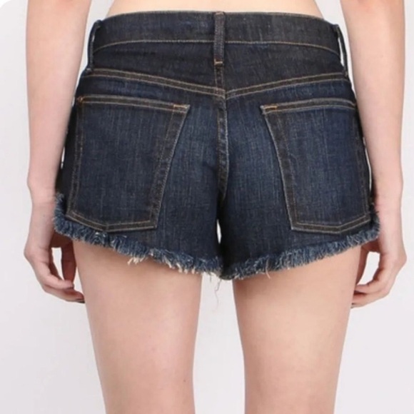 THE GREAT. The Cut Off Short Denim Shorts Size 29 - Picture 11 of 12